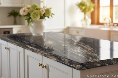 Trí Chlocha a Thiontaigh Countertop Cistine ina Ráiteas Sínithe